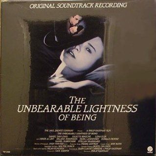 UNBEARABLE LIGHTNESS OF BEING (ORIGINAL SOUNDTRACK LP, 1988) Music