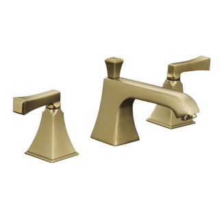 KOHLER Memoirs Vibrant Brushed Bronze 2 Handle Widespread WaterSense Bathroom Sink Faucet (Drain Included)