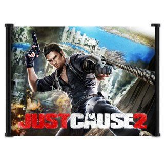 Just Cause 2 Game Fabric Wall Scroll Poster (21"x16") Inches  Prints  