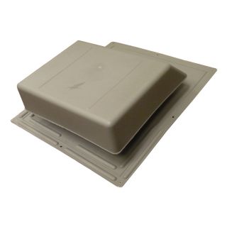 Air Vent Gray Plastic Roof Vent (Fits Opening 9 in; Actual 4.75 in x 17 in x 18 in)