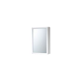 Nameeks Lilliput 17.7 in H x 11.8 in W White Plastic Recessed Medicine Cabinet