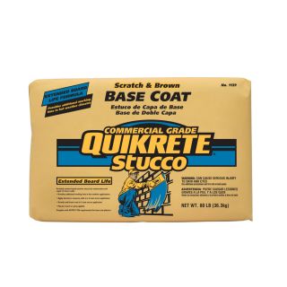 QUIKRETE 80 lbs Base Coat Stucco Mix