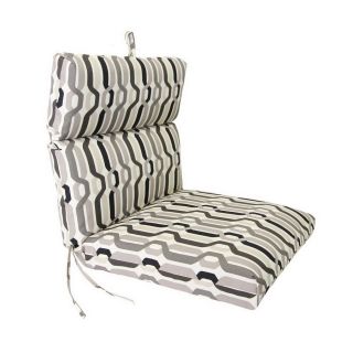 Jordan Manufacturing New Twist Caviar Patio Chair Cushion
