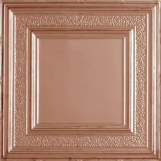 Armstrong Metallaire Hammered Border Lay In Ceiling Tile (Common 24 in x 24 in; Actual 23.75 in x 23.75 in)