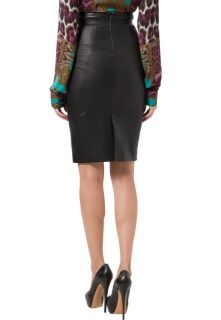 SLY 010 Leather skirt   black