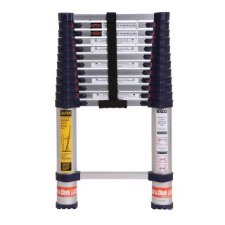 Xtend & Climb 12 1/2 ft Aluminum 300 lb Telescoping Type IA Extension Ladder