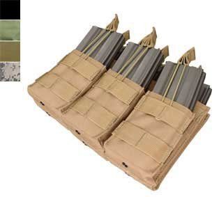 Tactical MOLLE Triple Stacker Tactical M4 Mag Pouch   ACU  Gun Ammunition And Magazine Pouches  Sports & Outdoors