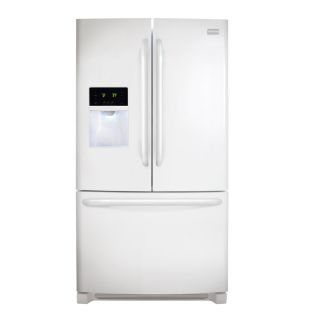 Frigidaire 26.7 cu ft French Door Refrigerator with Single Ice Maker (White) ENERGY STAR