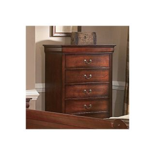 Homelegance Chateau Brown Distressed Cherry Standard Chest