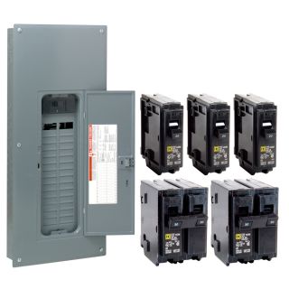 Square D 40 Circuit 30 Space 200 Amp Main Breaker Load Center (Value Pack)