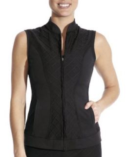 Beyond Yoga Women's Quilted Vest, Black, X Small  Yoga Apparel  Clothing