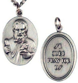 "St. Jude Pray for Us".Pendant Necklaces Jewelry