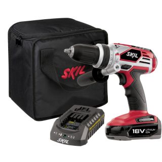 Skil 18 Volt Cordless Lithium Ion Drill with Case