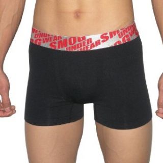Mens Smog Comfortable Fit Athletic Boxer Brief Underwear (Size L) Clothing