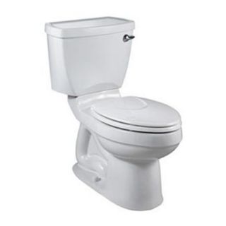 American Standard Champion 4 White 1.6 GPF (6.06 LPF) 12 in Rough In Elongated 2 Piece Comfort Height Toilet