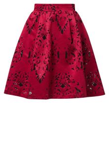 Zalando Collection   REGINA   Pleated skirt   red