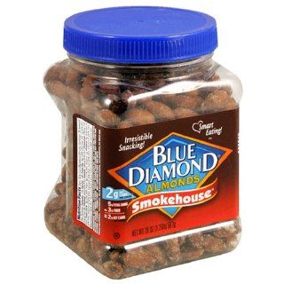 Blue Diamond Almonds, Smokehouse, 20 Ounce Can (Pack of 3)  Grocery & Gourmet Food