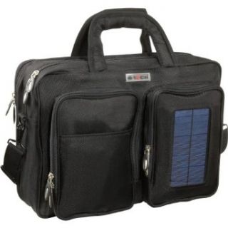 Bellino G Tech Solar Computer Brief/Backpack (Black) Clothing