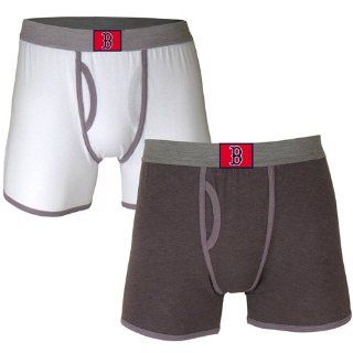 Boston Red Sox 2 Pack Boxer Brief Set by Concepts Sport Sports & Outdoors