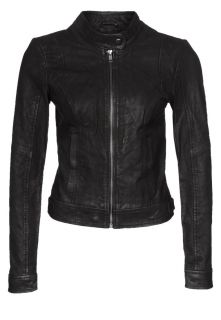 Vero Moda   ZIVA   Leather jacket   black