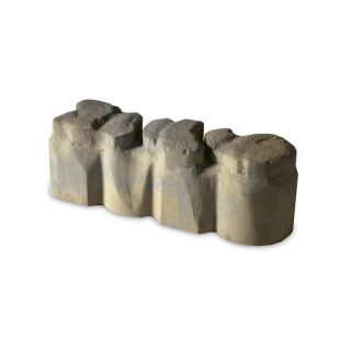 allen + roth Bertram Tan/Gray Alameda Edging Stone (Common 4 in x 12 in; Actual 3.6 in x 12 in)