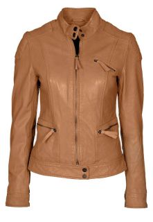 Oakwood   Leather jacket   beige