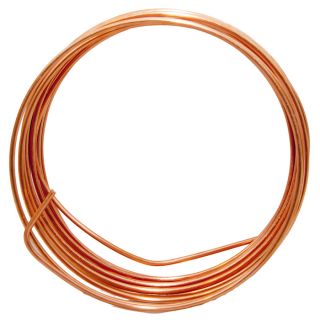 25 ft 6 Gauge Solid Soft Drawn Copper Bare Wire (By the Roll)