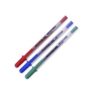 Sakura of America Products   Rollerball Gel Pen, Medium Point, White   Sold as 1 EA   Gelly Roll rollerball pen contains a pigment based archival quality ink that is chemically stable, waterproof, and fade resistant. Delivers consistent ink flow to the las