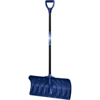 True Temper 24 in Poly Snow Shovel with 36 in Steel Handle