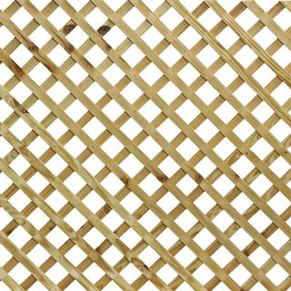 Severe Weather Max Southern Yellow Pine Premium Wood Lattice (Common 1 in x 4 ft x 8 ft; Actual 0 in x 4 ft x 8 ft)