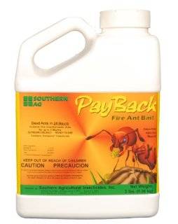   Pay Back Fire Ant Bait 3lb Jug Contains Conserve Insecticide Spinosad 0.015%  Insect Repellents  Patio, Lawn & Garden