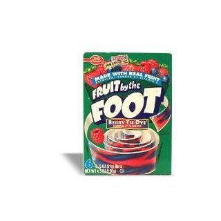 Betty Crocker Tie Dye Fruit by the Foot [Case Count 12 per case] [Case Contains 72 Snacks]  Fruit Leather  Grocery & Gourmet Food