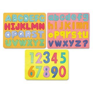 Chenille Kraft Products   Chenille Kraft   Magnetic WonderFoam puzzles, Three Puzzles   Sold As 1 Each   Three magnetic WonderFoam puzzles in one set.   Contains uppercase letters, lowercase letters and numbers.   Great for young learners.