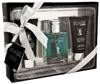 Black Extreme Eau De Toilette Deluxe Gift Set By Preferred Fragrance Contains Impressions of Polo Black By Ralph Lauren  Beauty