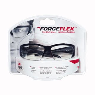 3M Silver Plastic Safety Glasses