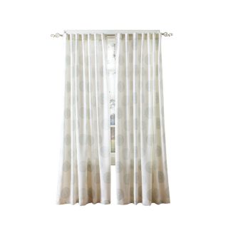Simply Classic Chelsea 84 in L Sea Glass Back Tab Curtain Panel