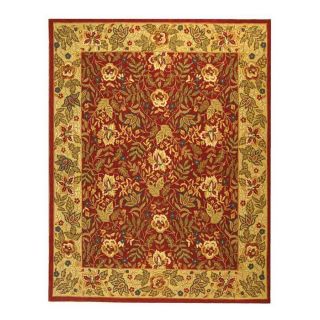 Safavieh Chelsea 7 ft 6 in x 9 ft 9 in Rectangular Red Transitional Wool Area Rug