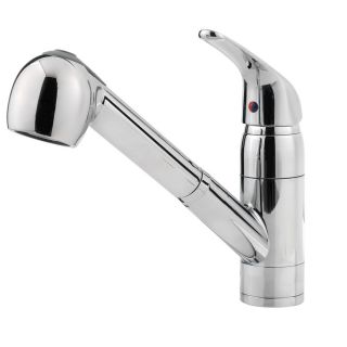 Pfister Pfirst Series Polished Chrome Pull Out Kitchen Faucet