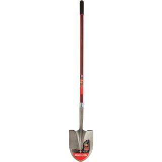 True Temper Long Handle Fiberglass Digging Shovel