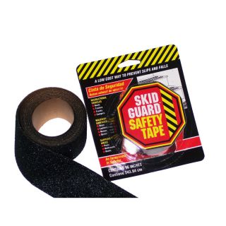 SKID GUARD 2 in x 96 in Black Safety Tape