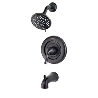Pfister Universal Trim Tuscan Bronze 1 Handle Bathtub and Shower Faucet Trim Kit with Multi Function Showerhead