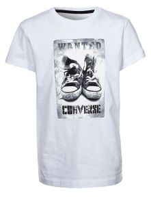 Converse CHUCKS   T Shirt   white