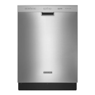 KitchenAid 24 in 52 Decibels Built in Dishwasher with Hard Food Disposer and Stainless Steel Tub (Stainless) ENERGY STAR