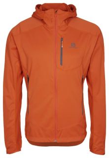 Salomon   MONT BARON   Soft shell jacket   orange