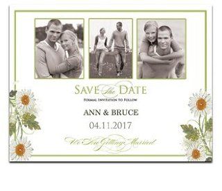 250 Save the Date Cards   Daisy Green with Envy  Greeting Cards 