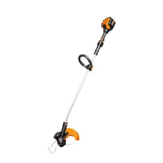 WORX 48 Volt 13 in Curved Cordless String Trimmer and Edger