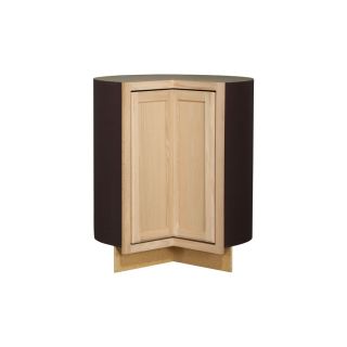 Kitchen Classics 35 in H x 30 3/4 in W x 23 3/4 in D Unfinished Lazy Susan Base Cabinet