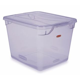 Rubbermaid Clever Store 30 Quart Tote with Standard Snap Lid