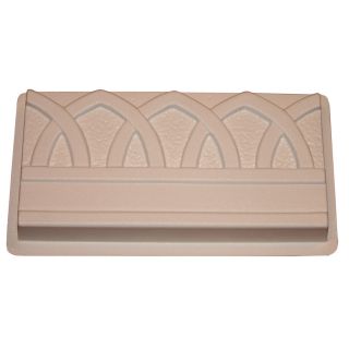 History Stones 8 in x 16 in Gothic Arch Concrete Edging Mold