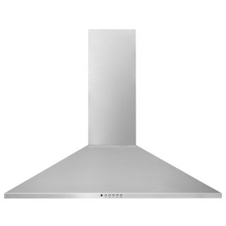 Frigidaire 35.38 in Convertible Wall Mounted Range Hood (Stainless Steel)
